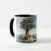 Eine Baum-Insel Tasse (Vorderseite Links)