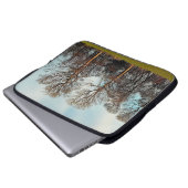 Eine Baumreihe Laptopschutzhülle (Vorne Knopf)