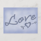 Eine Beach-Hochzeit-RSVP-Karte (dunkelblau) Einladungspostkarte (Rückseite)