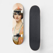 Eine Beauty in orientalischer Kostüme von William  Skateboard (Vorderseite)