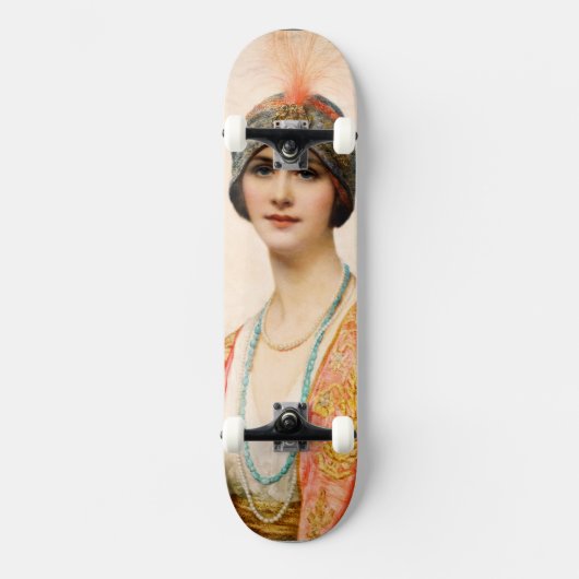Eine Beauty in orientalischer Kostüme von William  Skateboard (Vorderseite)