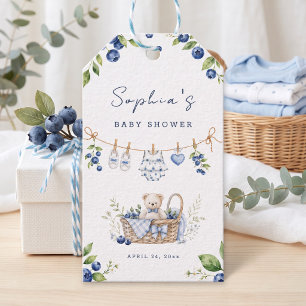 Eine beeren süße Blaubeer süße Baby Kollektion Geschenkanhänger