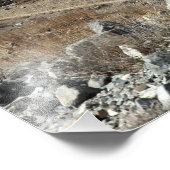 Eine befestigte Verbindung im Dorf Akbar Kh Fotodruck (Ecke)