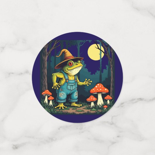 Eine bekannte Toad Hexe, nächtlich forscht Konfetti (Klein Vorderseite)