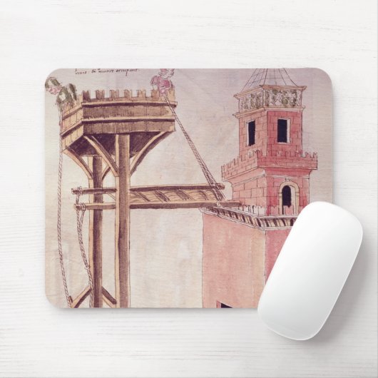 Eine Belagerungsmaschine Mousepad (Mit Mouse)