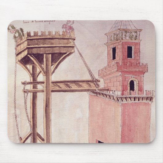 Eine Belagerungsmaschine Mousepad (Vorne)