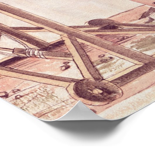 Eine Belagerungsmaschine Poster (Ecke)