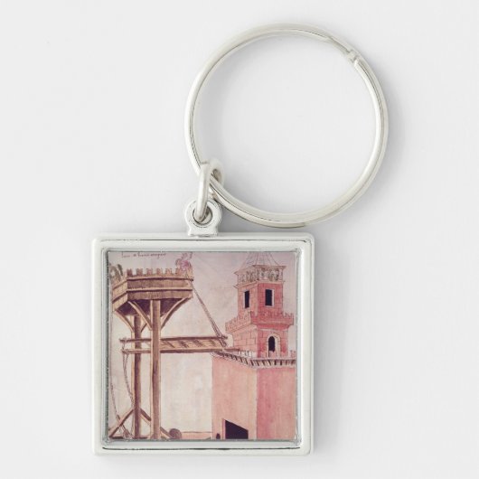 Eine Belagerungsmaschine Schlüsselanhänger (Vorne)