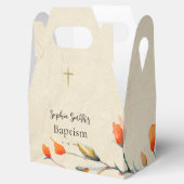 Eine beleuchtete lebensorthodoxe Christliche Taufe Geschenkschachtel (Geöffnet)