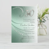 Eine beliebige Zahl zum Geburtstag Einladung (Stehend Vorderseite)