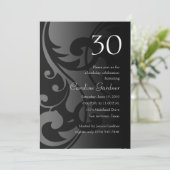 Eine beliebige Zahl zum Geburtstag zeitweilige Ein Einladung (Stehend Vorderseite)