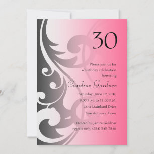 Eine beliebige Zahl zum Geburtstag zeitweilige Ein Einladung