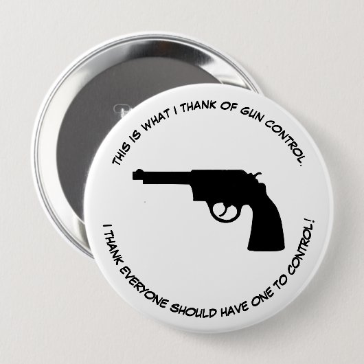 Eine benutzerdefinierte Knöpfe, um eine politische Button (Vorne & Hinten)