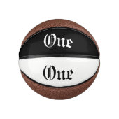 Eine benutzerdefinierte Mini-Basketball Mini Basketball (Vorderseite)