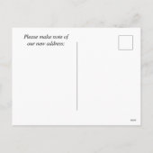 EINE BERGVERLAGERUNGSPOSTKARTE FEIERTAGSPOSTKARTE (Rückseite)