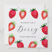 Eine Berry Happy Birthday Card (Vorderseite)