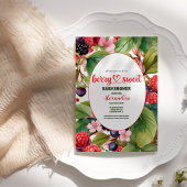 Eine Berry Sweet Baby Dusche Einladung