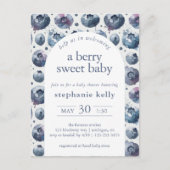 Eine Berry Sweet Baby Dusche Postkarte (Vorderseite)