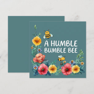 Eine bescheidene Hummel-Flachkarte 2