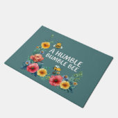 Eine bescheidene Hummel Fußmatte (Schrägansicht)