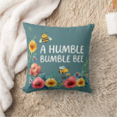 Eine bescheidene Hummel Kissen (Decke)