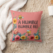 Eine bescheidene Hummel Kissen (Decke)