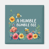 Eine bescheidene Hummel Magnet (Vorne)