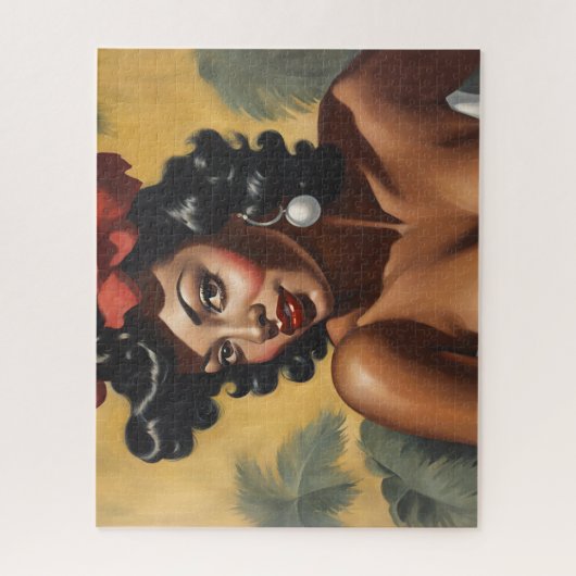 Eine besondere Dame Puzzle (Vertikal)