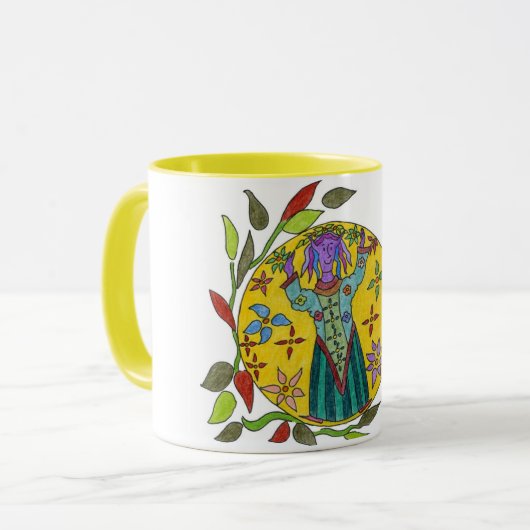 Eine besondere Design-Tasse für einen Freund! Tasse (Vorderseite Links)