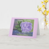 Eine besondere Freundin, Geburtstagskarte Karte (Gelbe Blume)