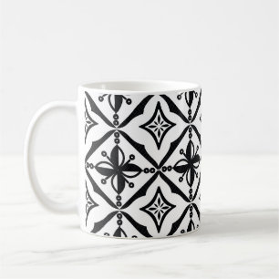 Eine besondere indonesische Batik: Vintage Motive. Kaffeetasse