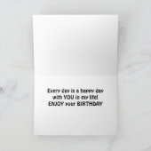 EINE BESONDERE KARTE FÜR EINE FRAU (Innenseite)