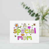 Eine besondere Mama Postkarte (Stehend Vorderseite)
