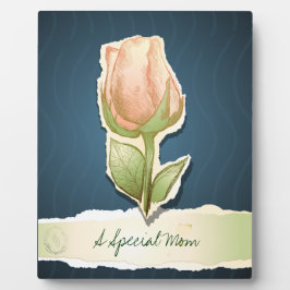 Eine besondere Mutter, Plakette Fotoplatte