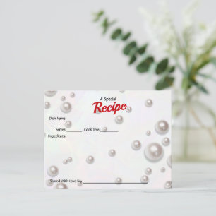 Eine besondere Pearl Card RSVP Karte