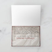 Eine besondere Touch Feiertagskarte (Innenseite)