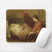 Eine besorgte Stunde Mousepad (Mit Mouse)