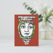 Eine bestimmte Glaubenspostkarte Postkarte (Stehend Vorderseite)