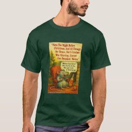 Eine betrunkene Maus – Weihnachtskarte Chaos T-Shirt