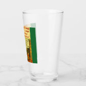 Eine betrunkene Maus – Weihnachtskarten-Chaos Glas (Links)