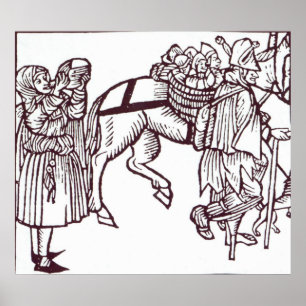 Eine Bettler-Familie Poster