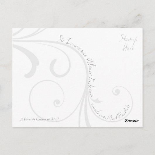 Eine bevorzugte Anwendung im Detail Postkarte (Rückseite)