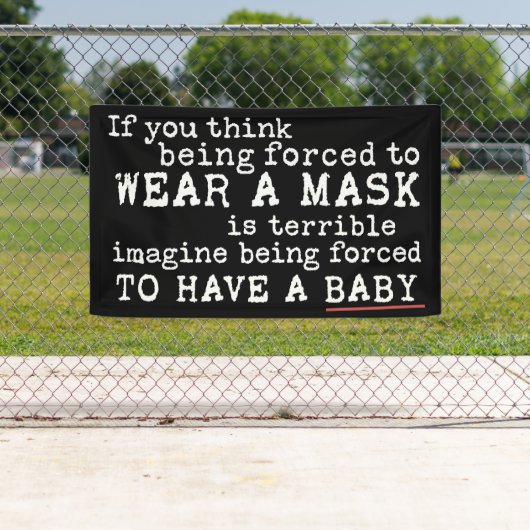 Eine bevorzugte Nachricht für konservative Anti-Ma Banner (Insitu)