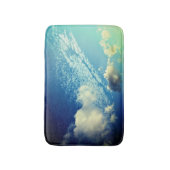 Eine Bewölkung Badematte (Vorderseite Vertikal)