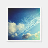 Eine Bewölkung Serviette (Vorderseite)