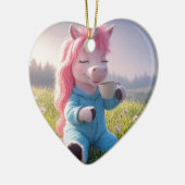 Eine bezaubernde Einheit mit Kaffee und Ihrem eige Keramik Ornament (Links)