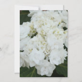 Eine bezaubernde Hydrangea Magneteinladung (Vorderseite)