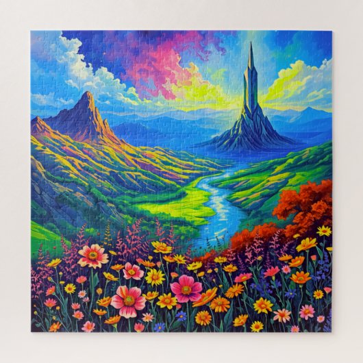 Eine bezaubernde Landschaft Puzzle (Vertikal)