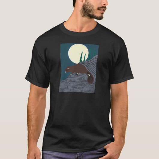 Eine Biber-Legende T-Shirt (Vorderseite)