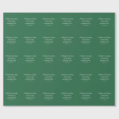 Eine Bibliothek ist nicht ein Luxus Geschenkpapier (Flach)